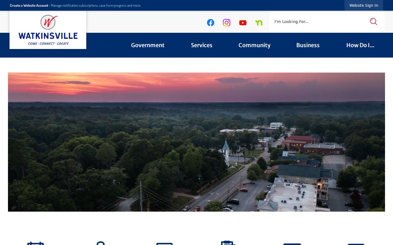 Watkinsville court records City Hall contact route